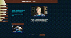 Desktop Screenshot of davidhoffner.com